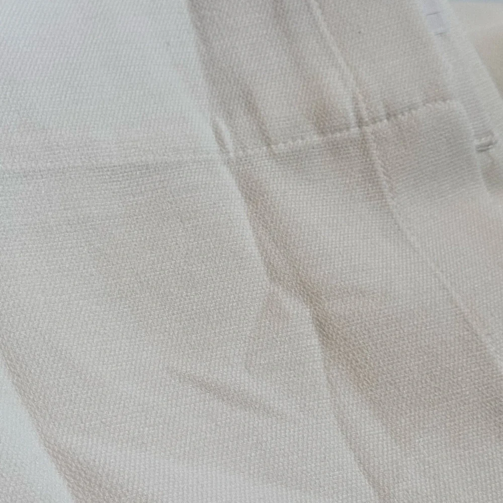 Set of 2 White Sheer Back Tab Curtain Panels 50”x110”
